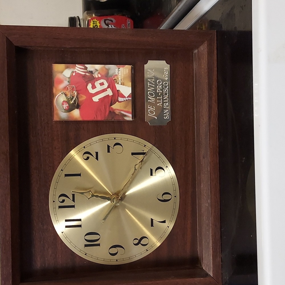 Joe Montana clock